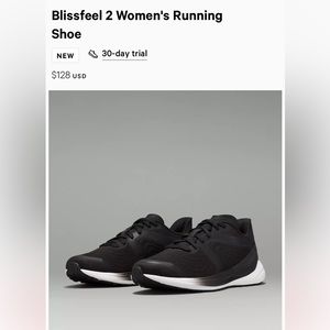 New in box - Lululemon W Blissfeel Run 2 shoes